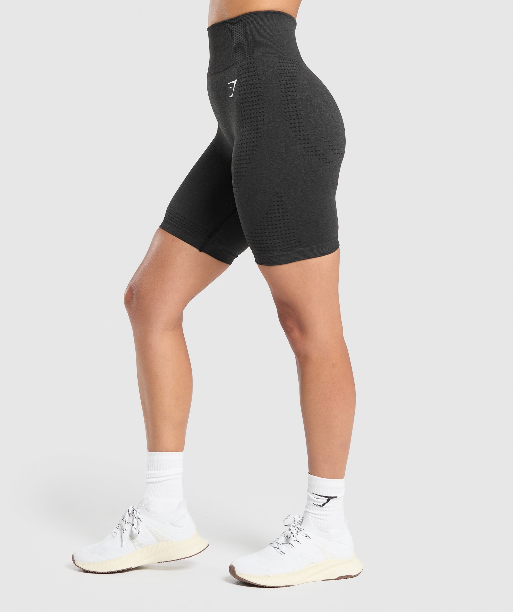 Women's Gymshark Vital 7" Shorts Black Marl