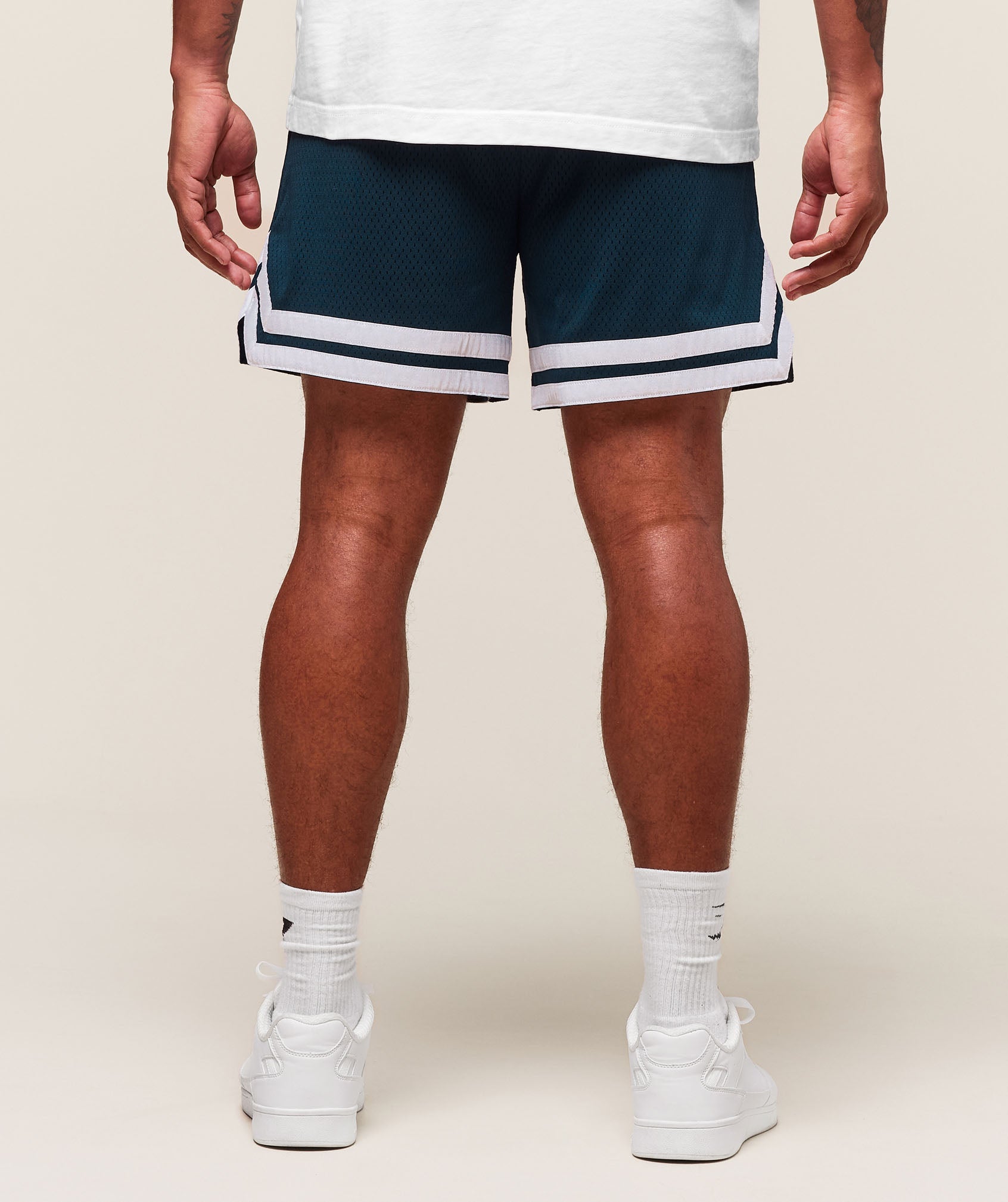 Gymshark Varsity Mesh Shorts Navy