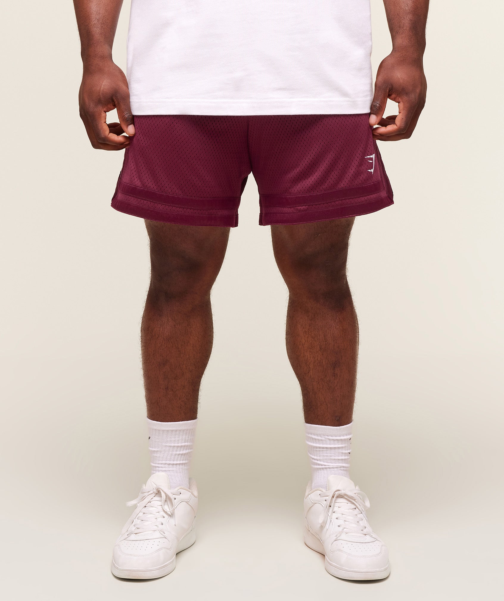 Gymshark Varsity Mesh Shorts Strong Pink