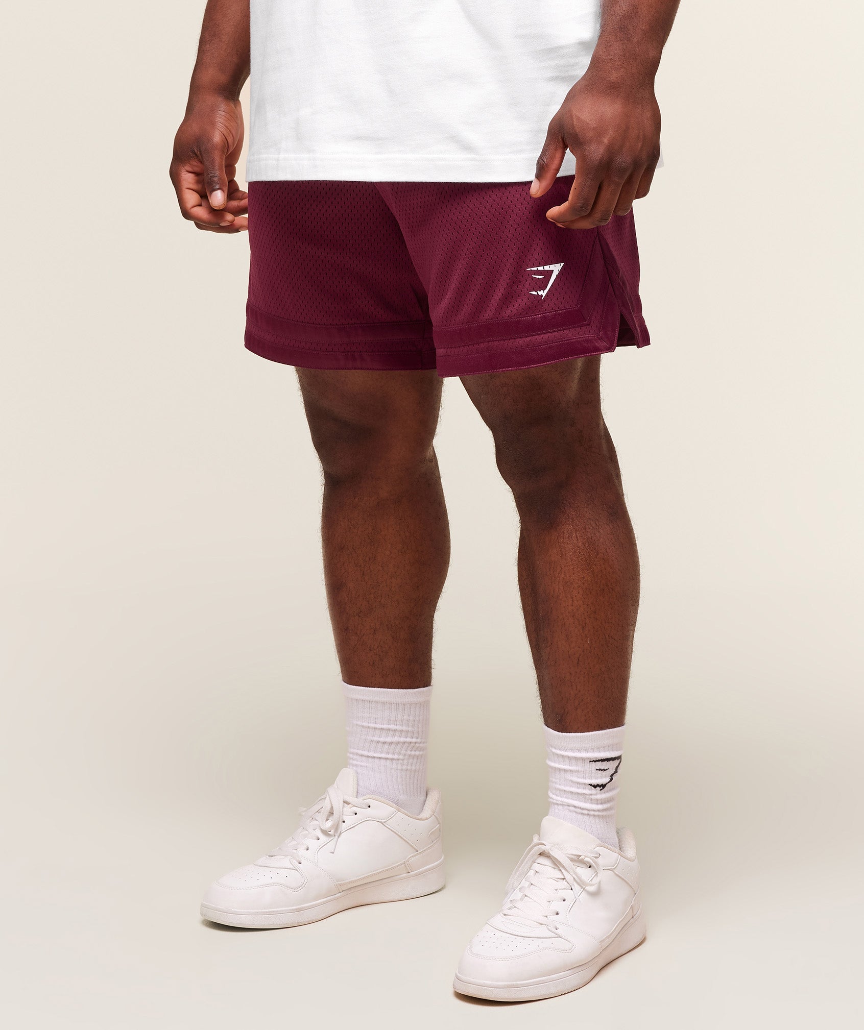 Gymshark Varsity Mesh Shorts Strong Pink