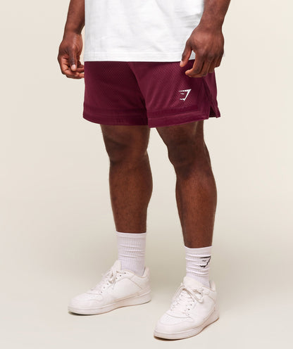 Gymshark Campus Mesh Shorts Strong Pink