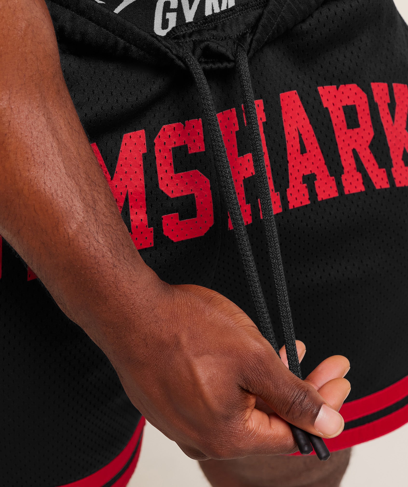 Gymshark Campus Mesh Shorts Black