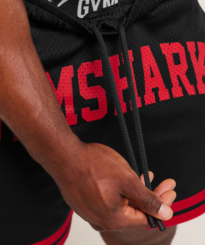 Gymshark Campus Mesh Shorts Black