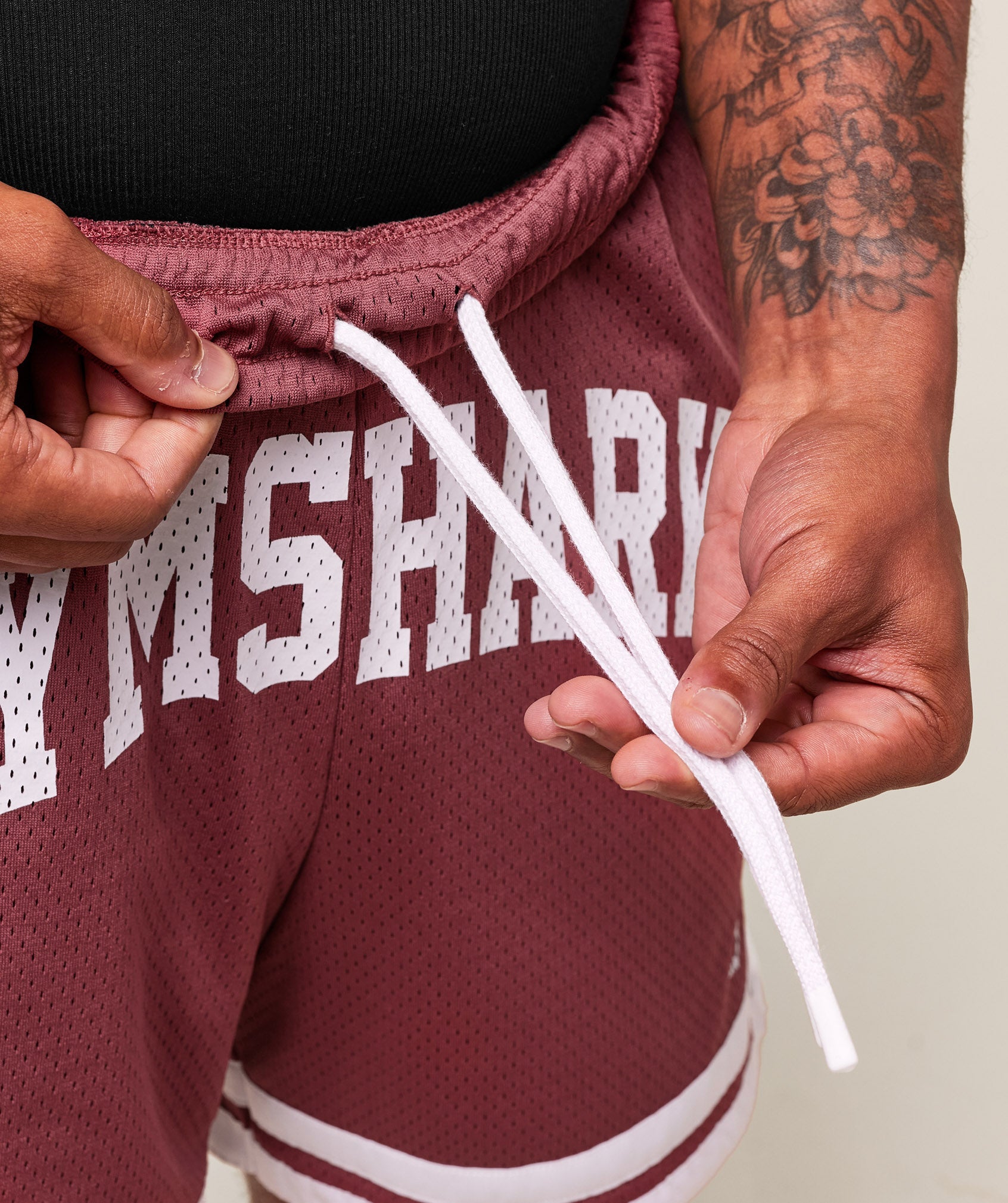 Gymshark Varsity Mesh Shorts Washed Berry Pink