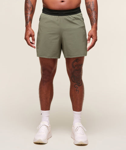 Gymshark Fit Elite 5" Shorts Base Green