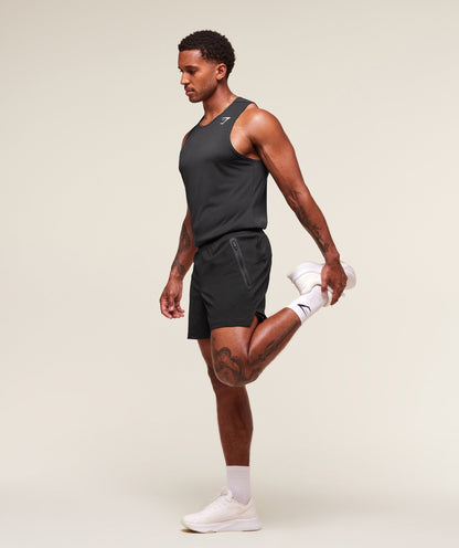 Gymshark Fit Elite 5" Shorts Black