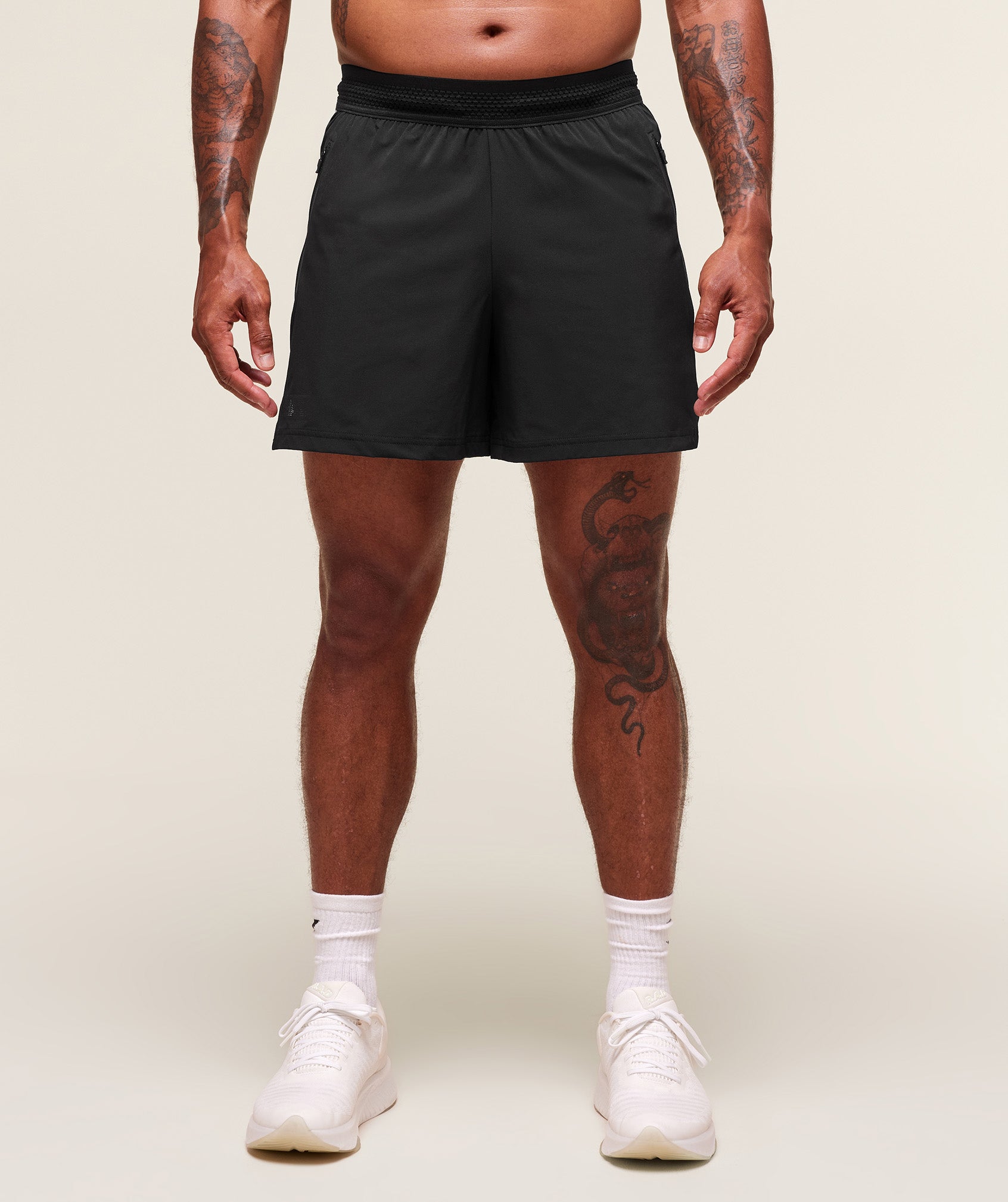 Gymshark Fit Elite 5" Shorts Black