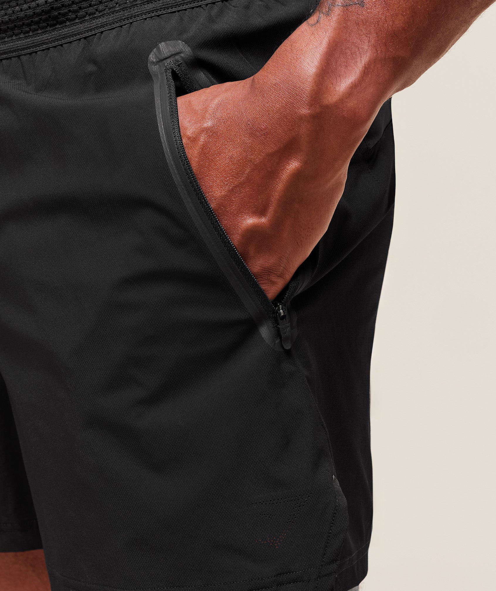 Gymshark Fit Elite 5" Shorts Black