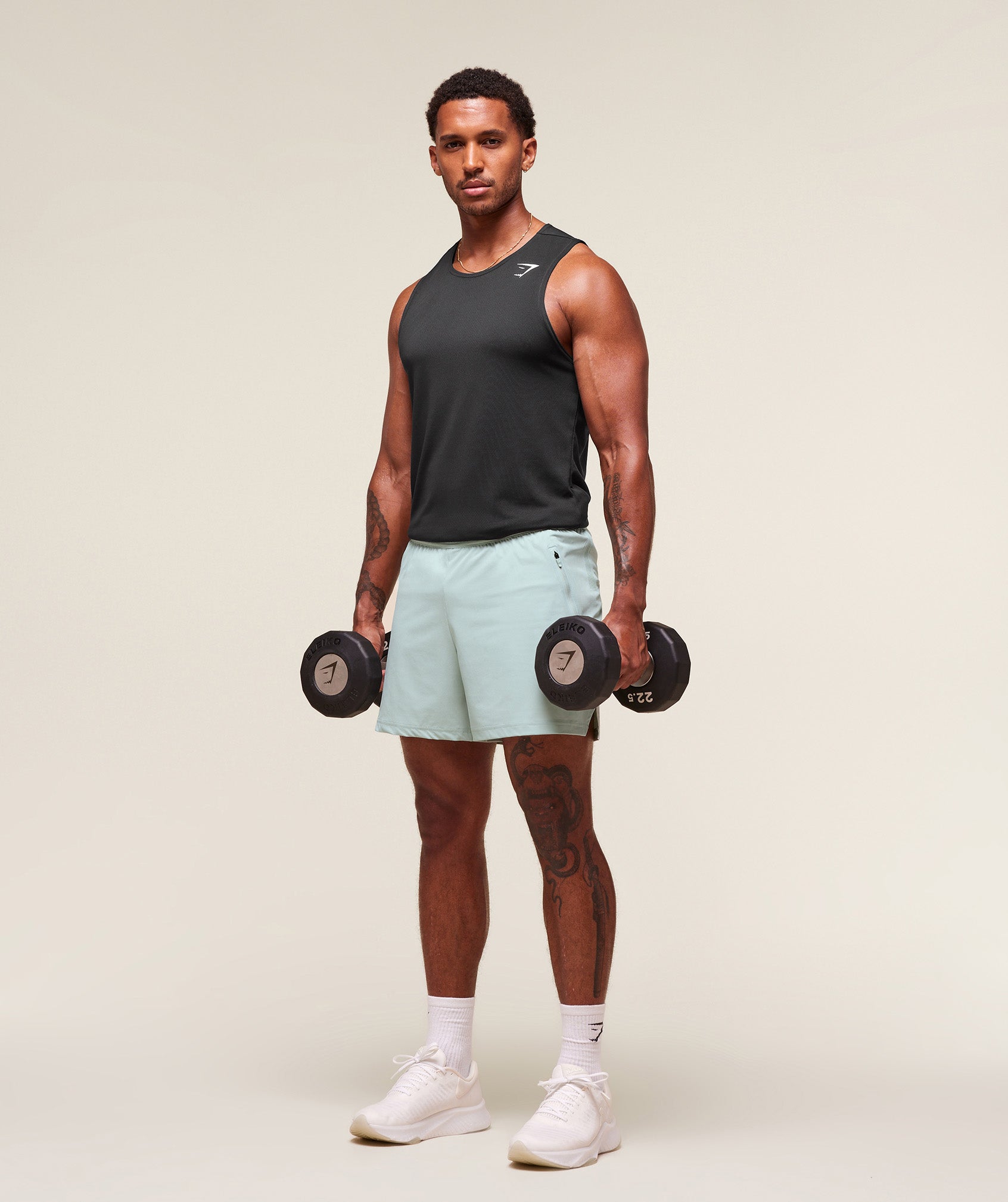 Gymshark Fit Elite 5" Shorts Morning Blue