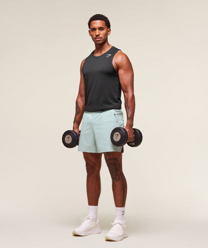 Gymshark Fit Elite 5" Shorts Morning Blue