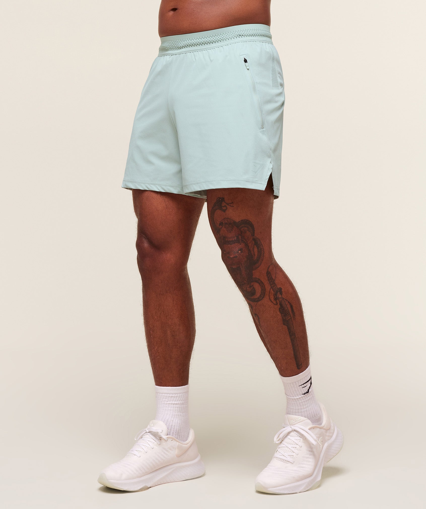 Gymshark Fit Elite 5" Shorts Morning Blue