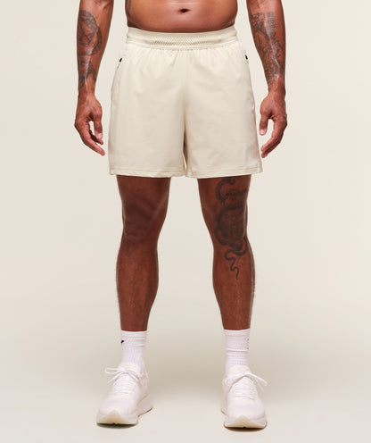 Gymshark Fit Elite 5" Shorts Oat White