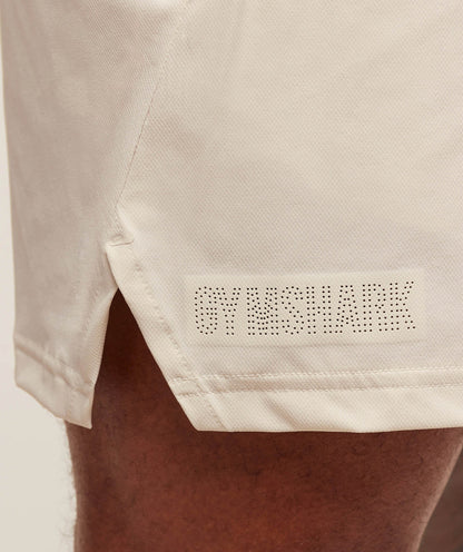 Gymshark Fit Elite 5" Shorts Oat White