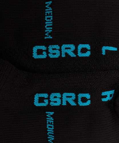 Women's Gymshark Running Elite Crew Sock Single Black