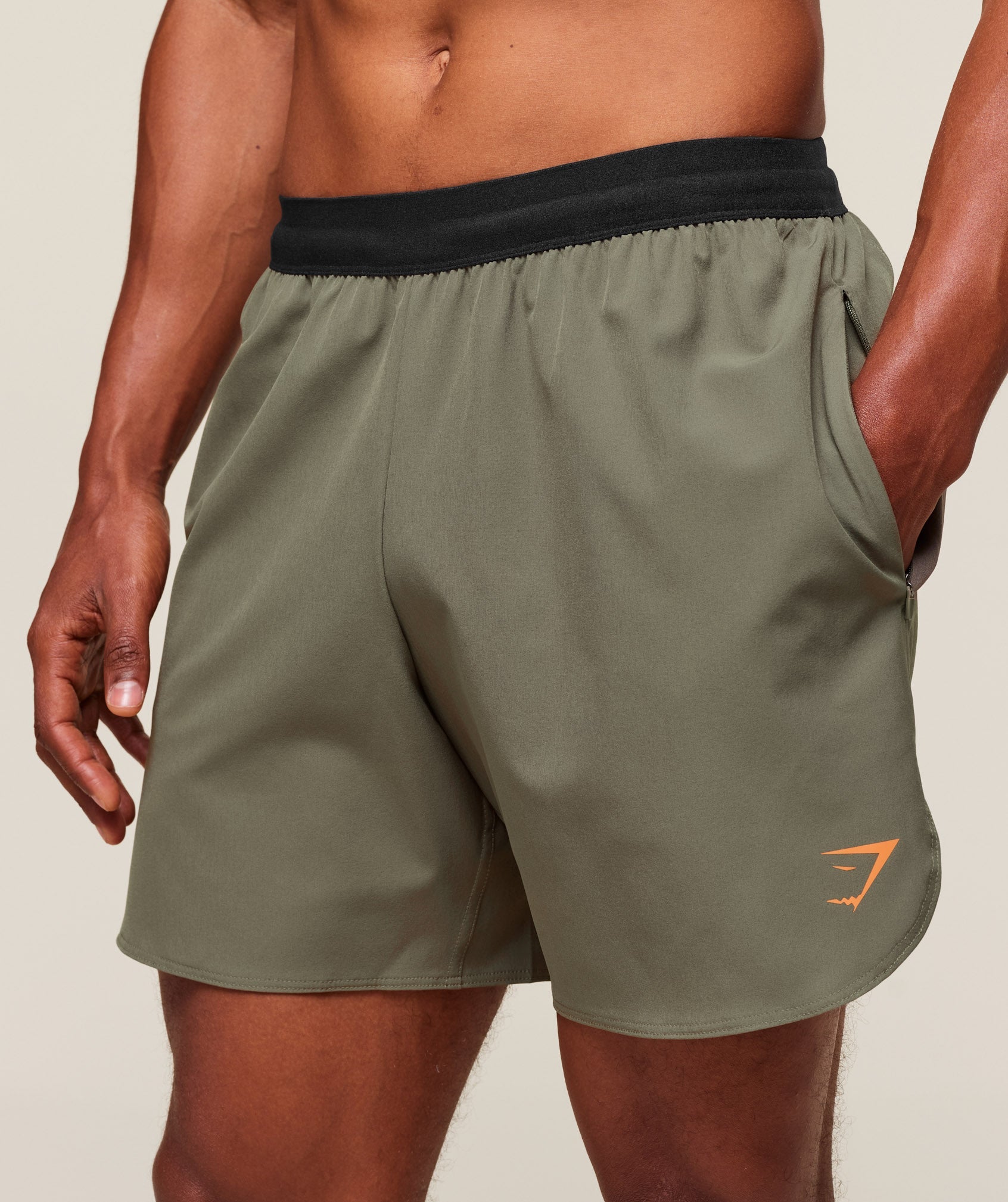 Gymshark Fit Repeat 6" Shorts Base Green