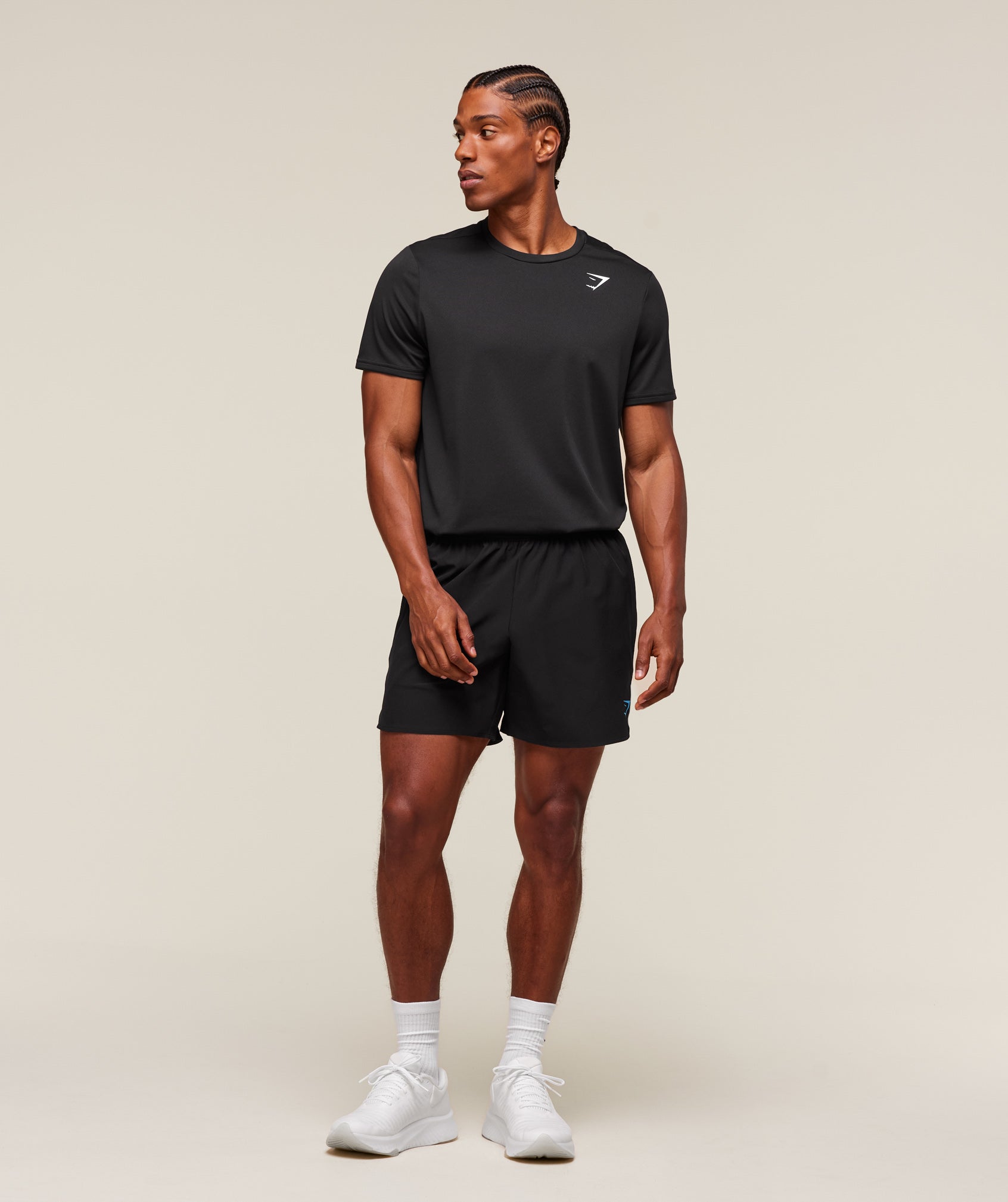 Gymshark Fit Repeat 6" Shorts Black