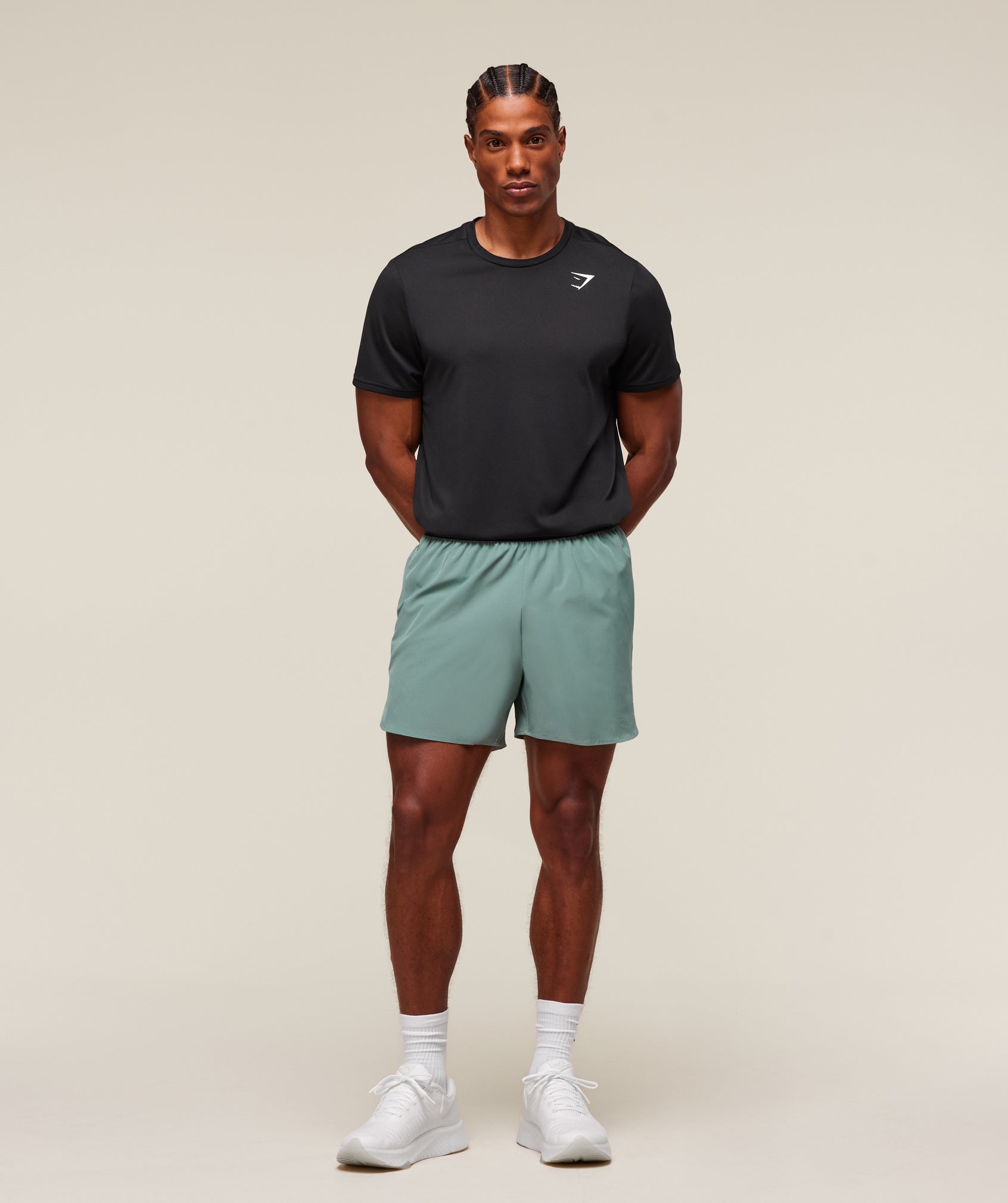 Gymshark Fit Repeat 6" Shorts Celeste Blue