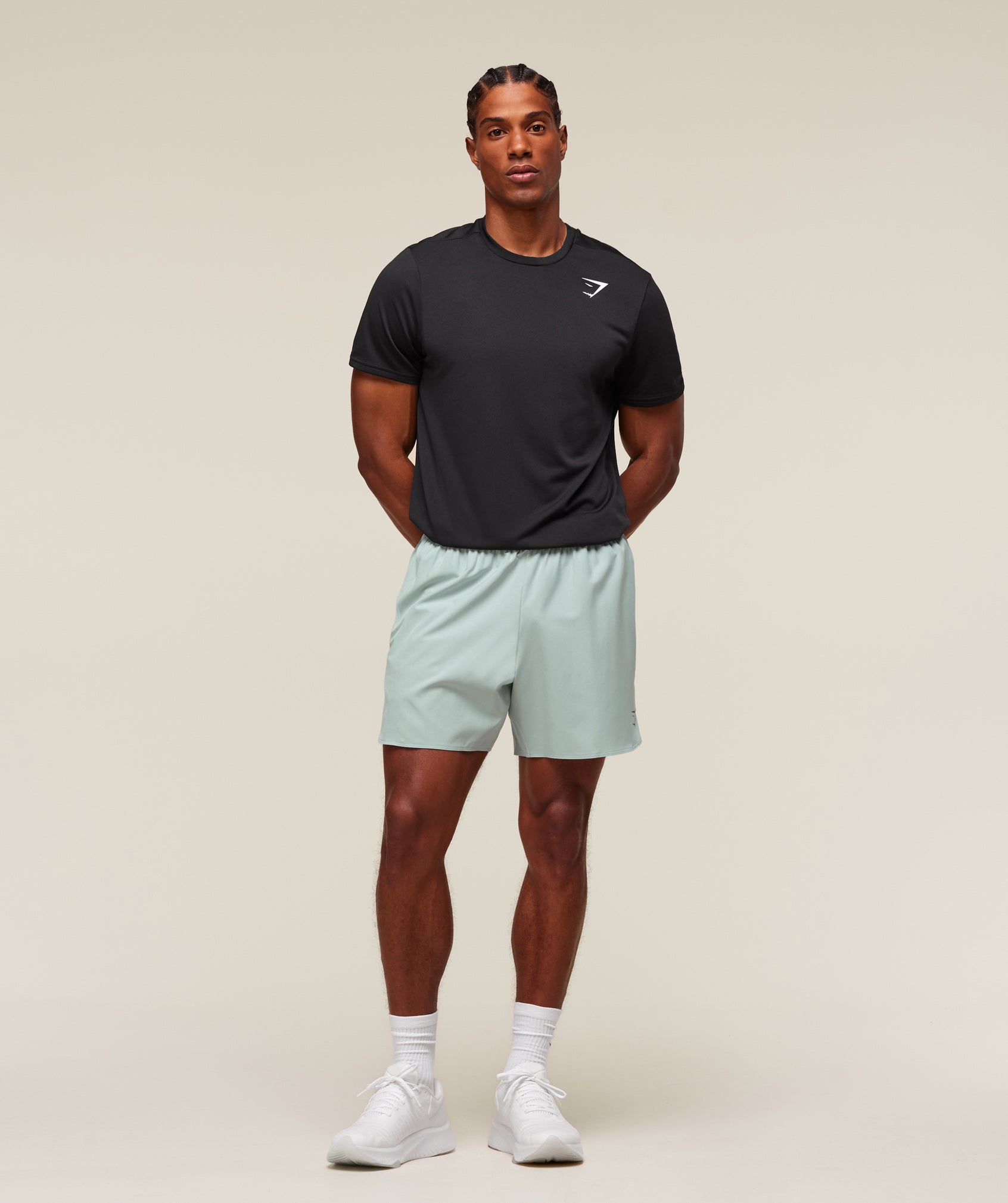 Gymshark Fit Repeat 6" Shorts Morning Blue