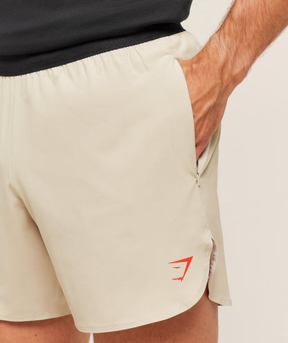 Gymshark Fit Repeat 6" Shorts Pebble Grey
