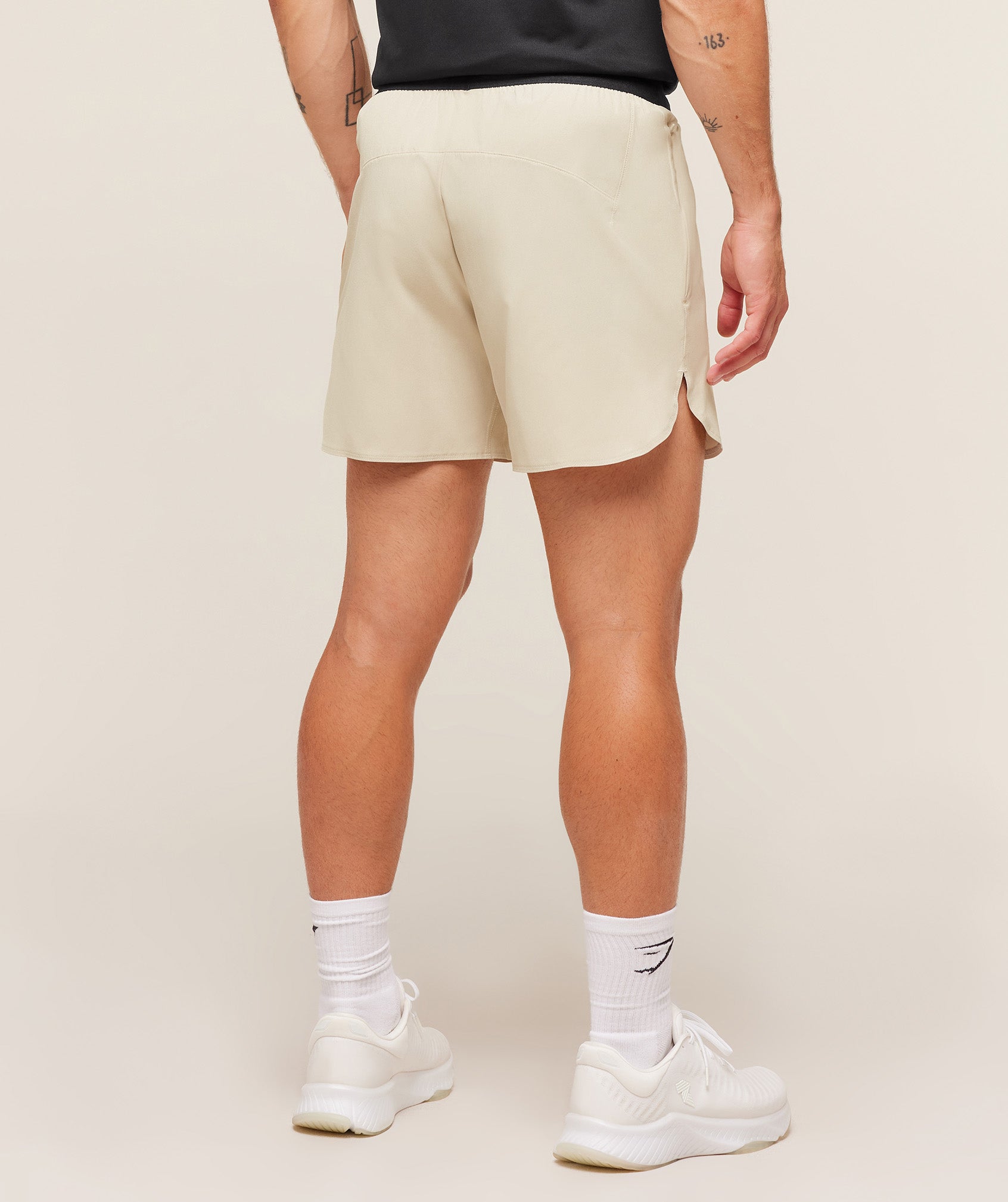 Gymshark Fit Repeat 6" Shorts Pebble Grey