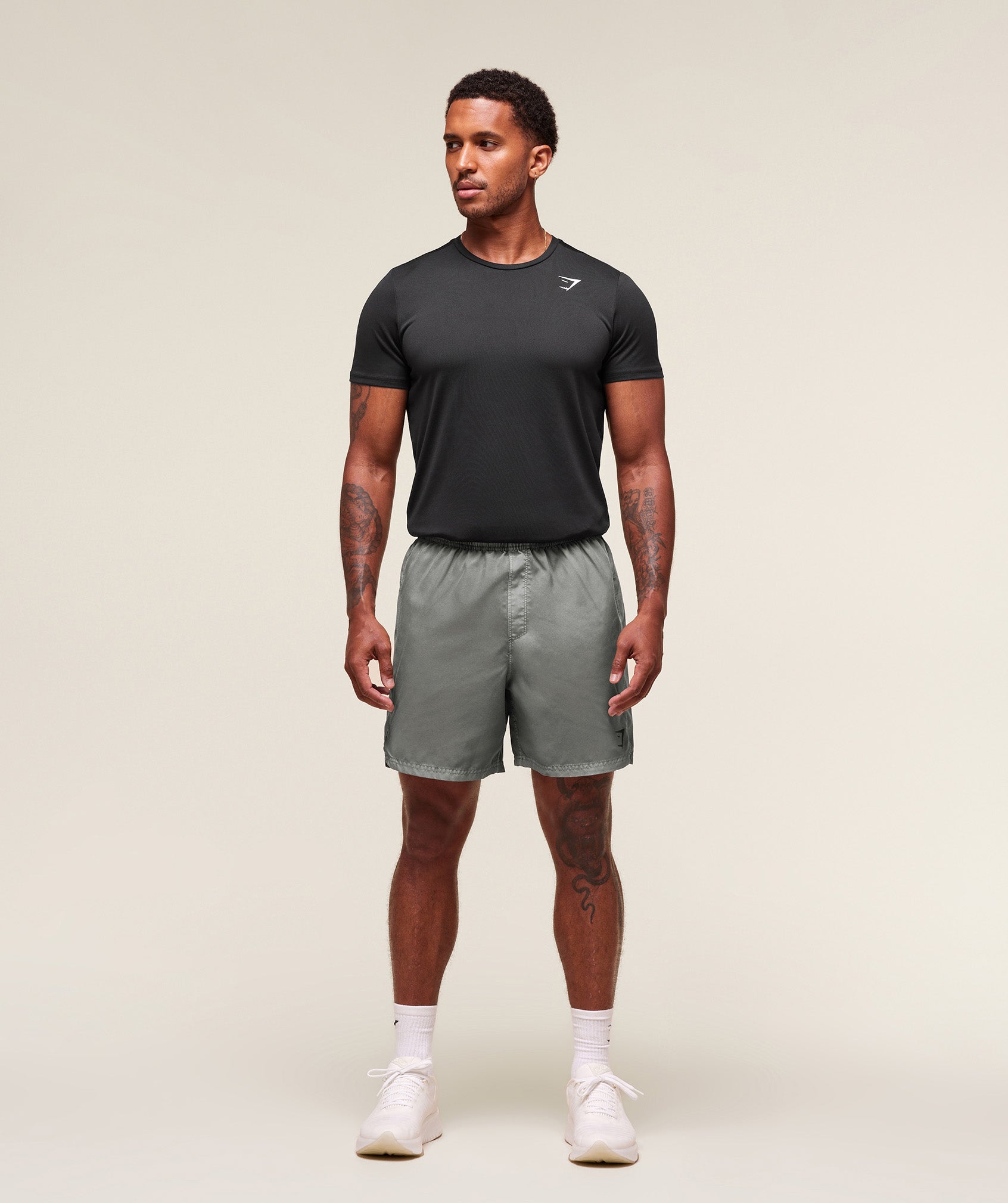 Gymshark Fit Light 7" Shorts Black