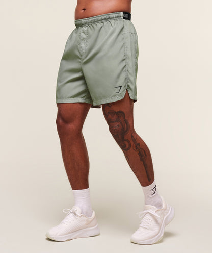 Gymshark Fit Zero 7" Shorts Strength Green