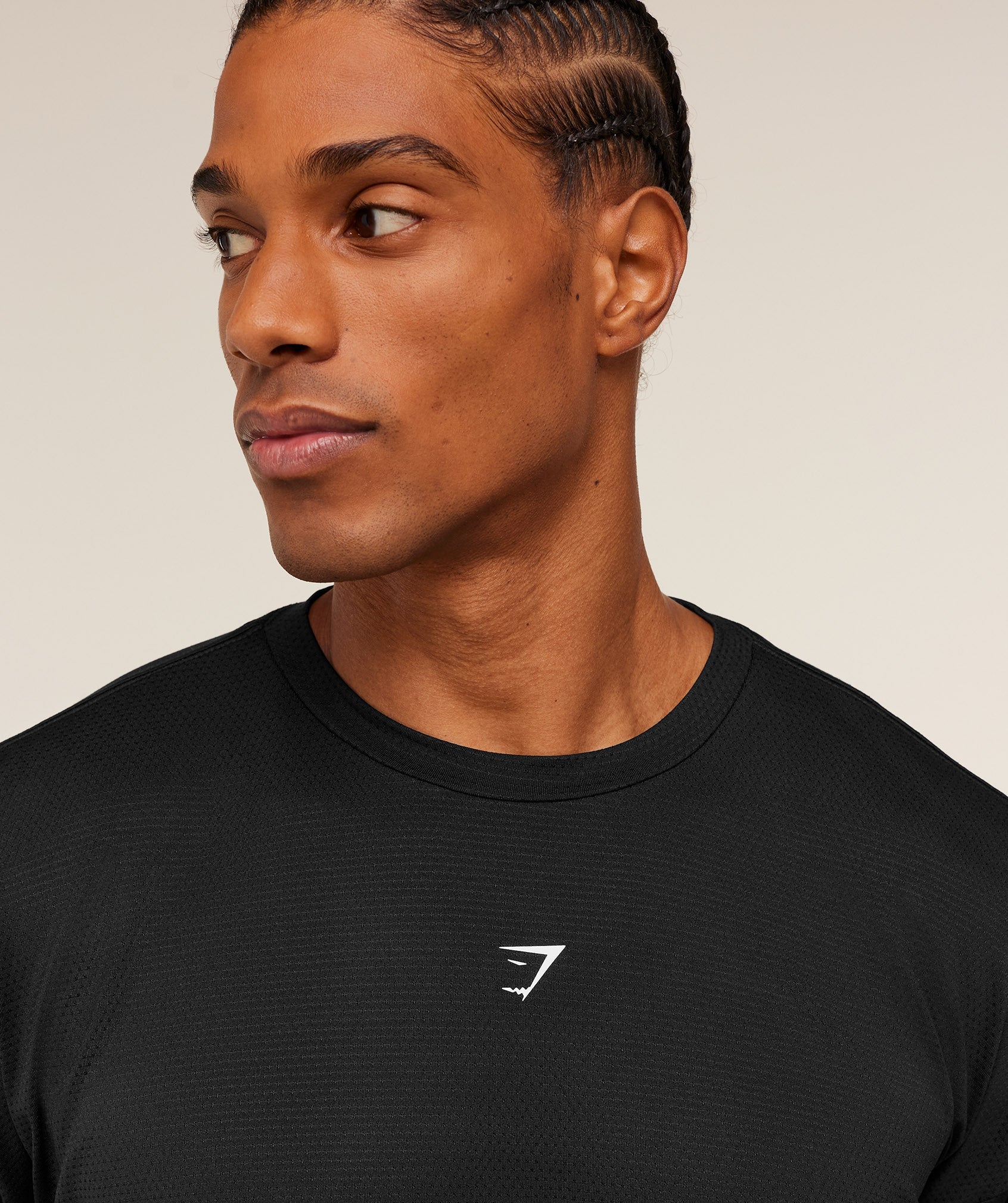 Gymshark Running Graphic T-Shirt Gs Black