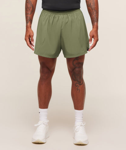 Gymshark Running 5" Shorts Gs Grounded Green