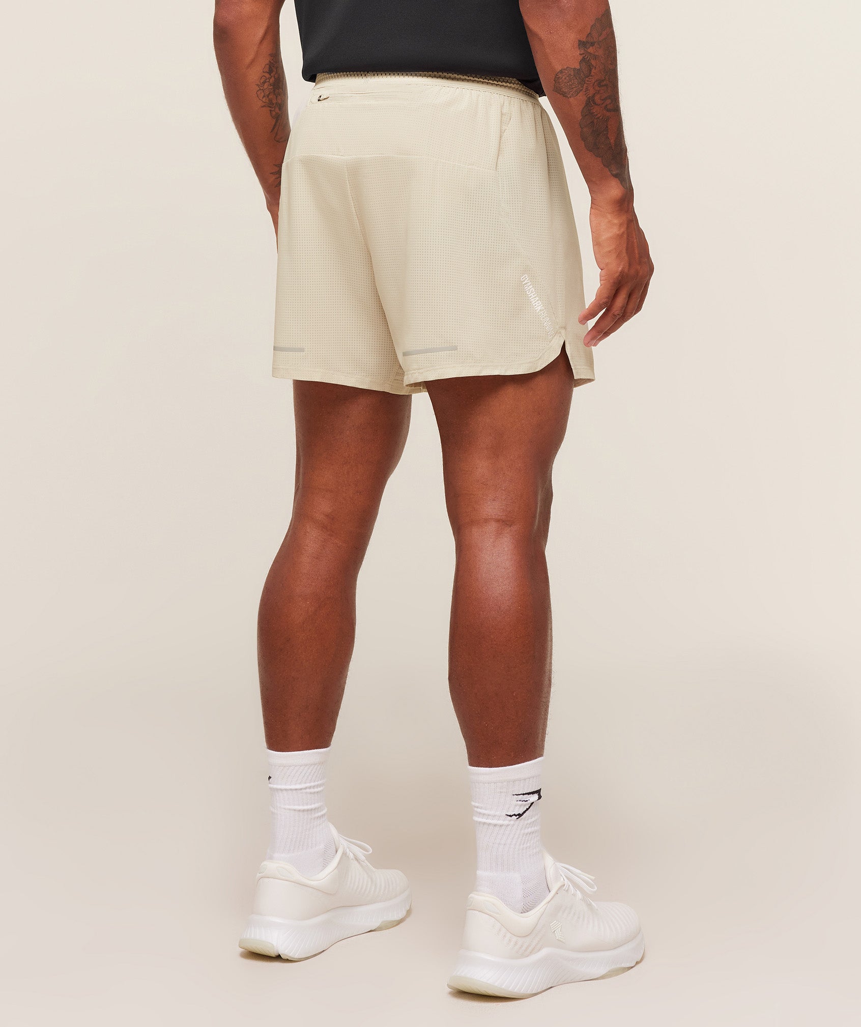 Gymshark Running 5" Shorts Pebble Grey