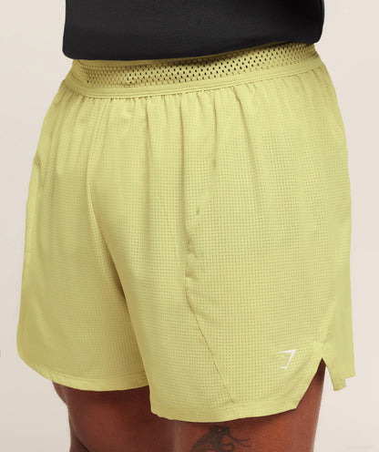 Gymshark Running 5" Shorts Sorbet Yellow