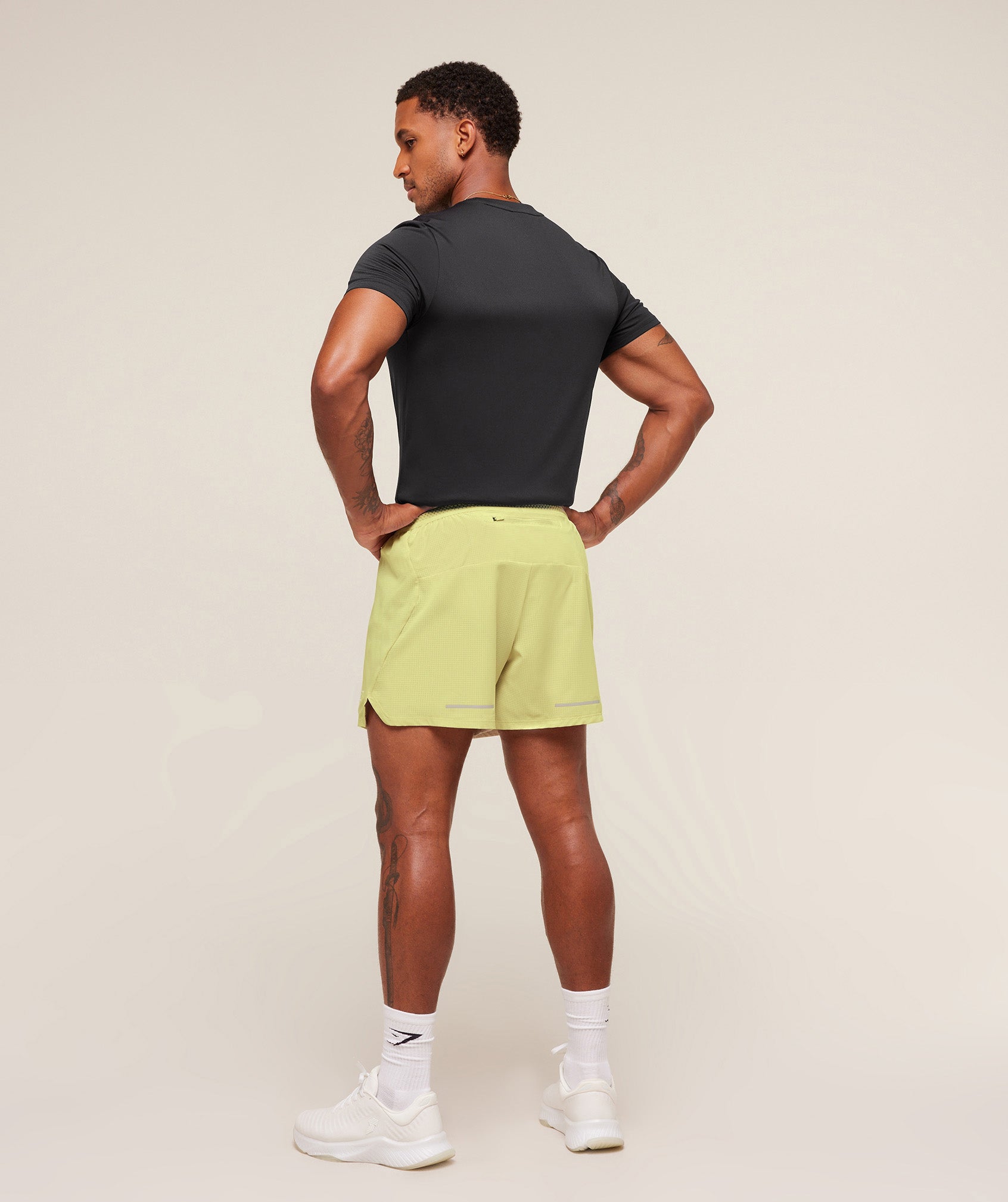 Gymshark Running 5" Shorts Sorbet Yellow