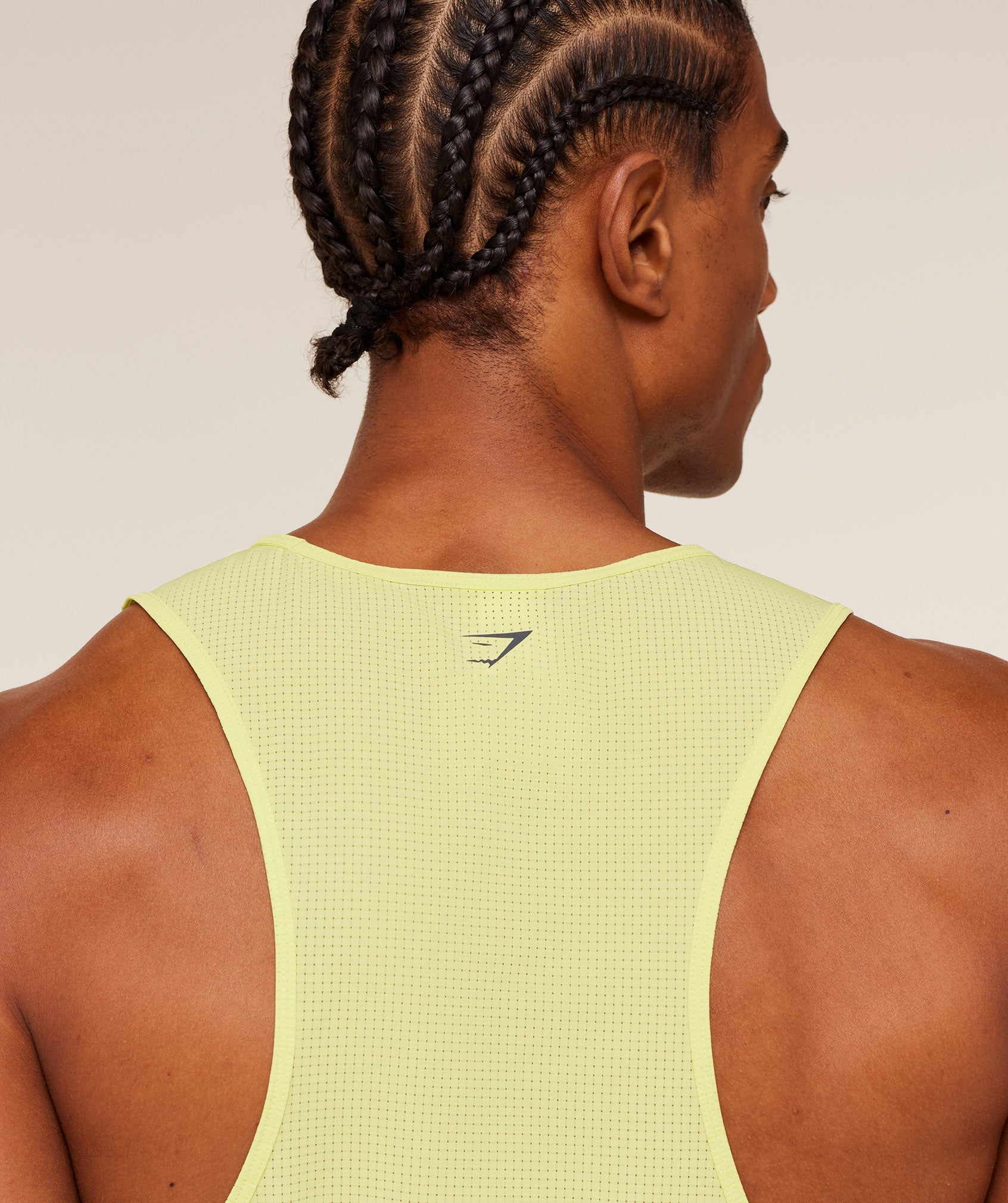Gymshark Running Tank Sorbet Yellow