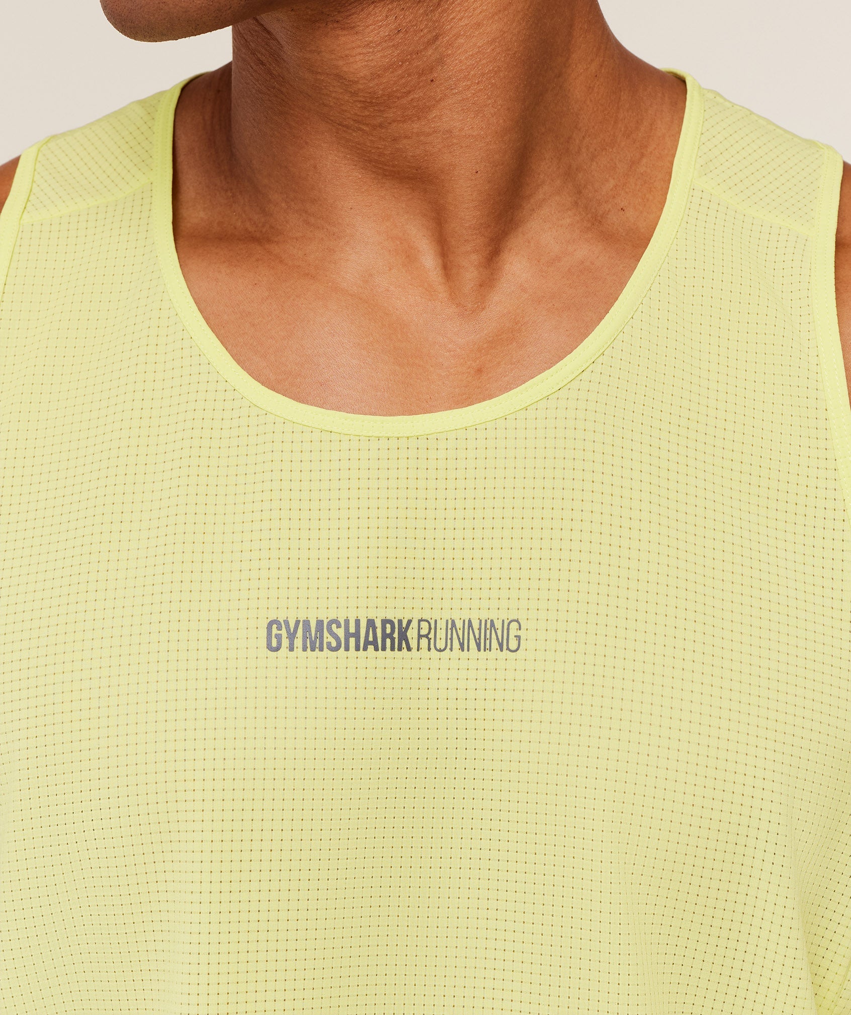 Gymshark Running Tank Sorbet Yellow