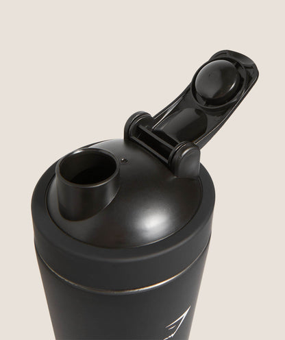 Gymshark Matte Metal Shaker Black
