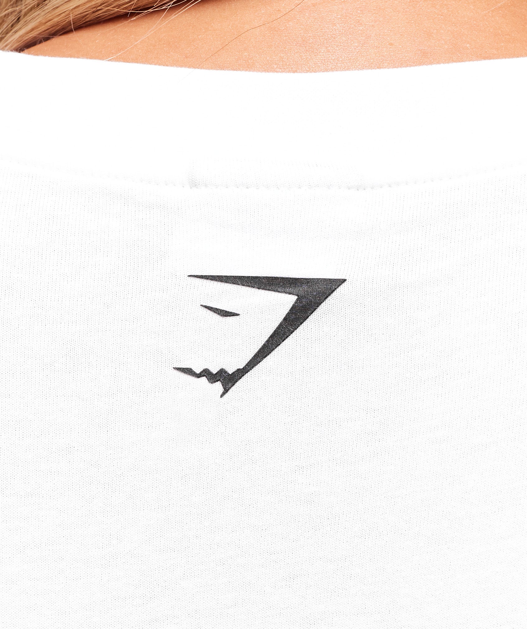 Women's Gymshark Block Oversized T-Shirt White