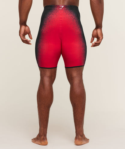 Gymshark Rt Competition Board Short Gs Athletic Red
