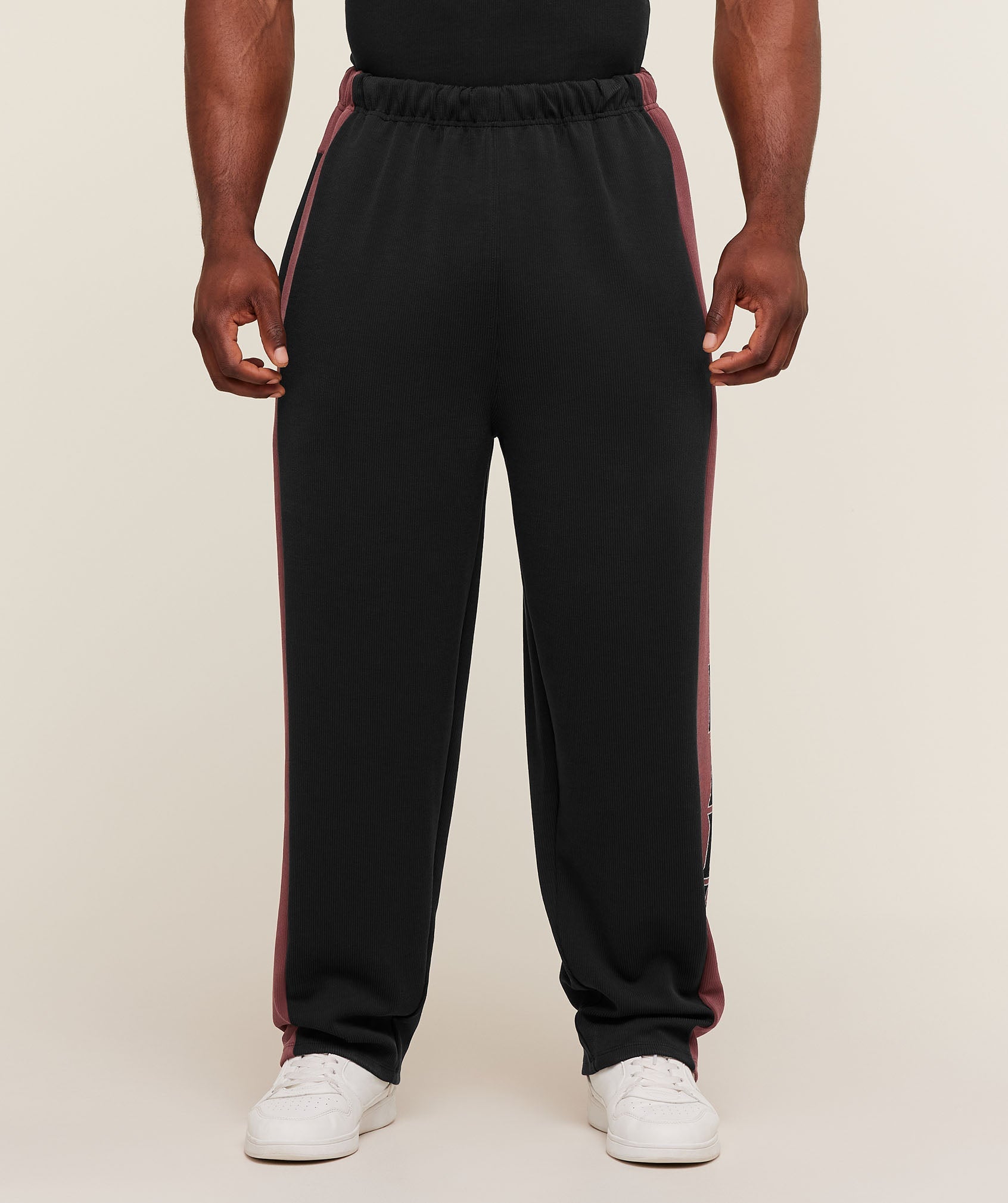 Gymshark Straight Leg Tracksuit Pant Black