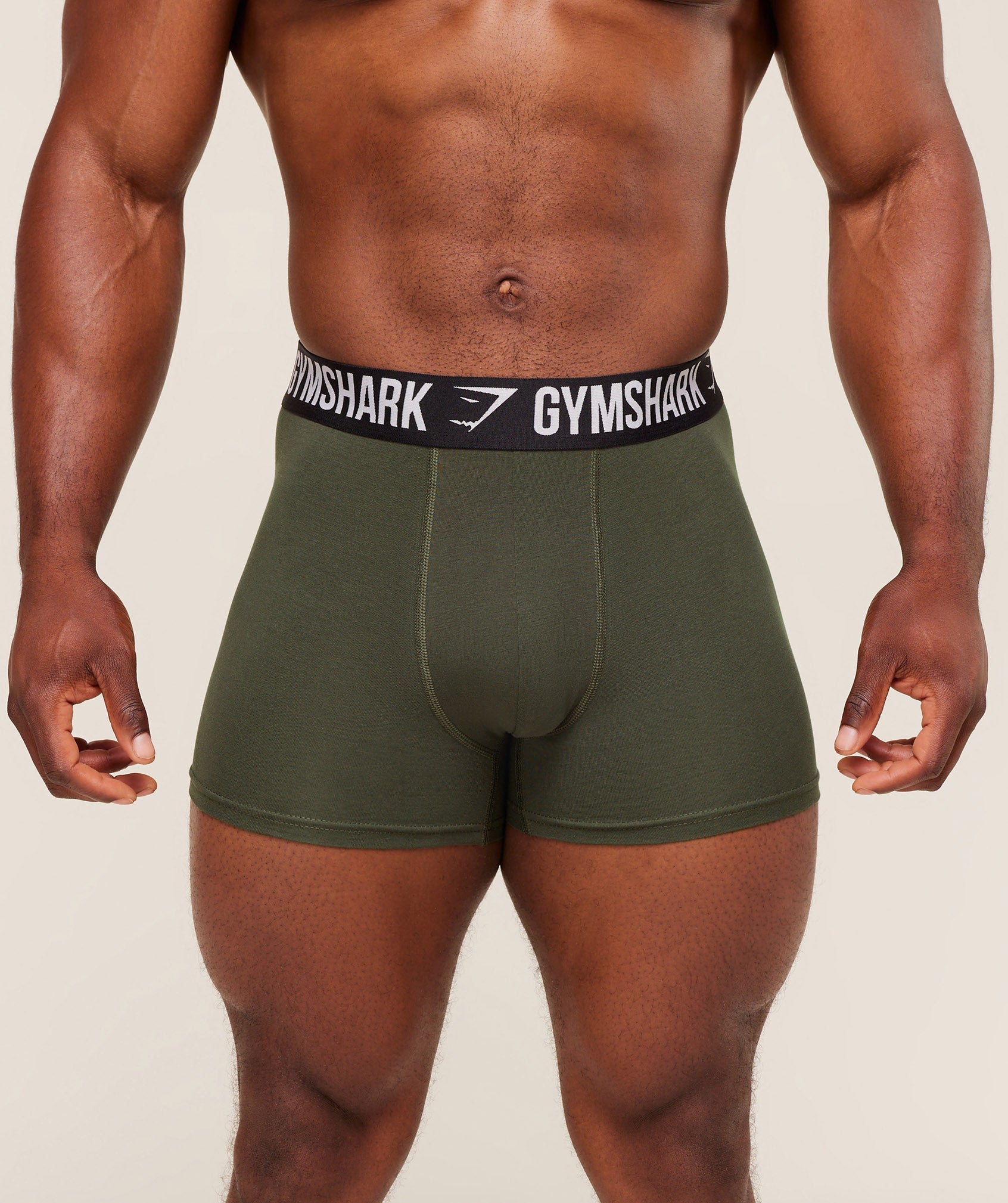 Gymshark Boxer Brief 3Pk Black