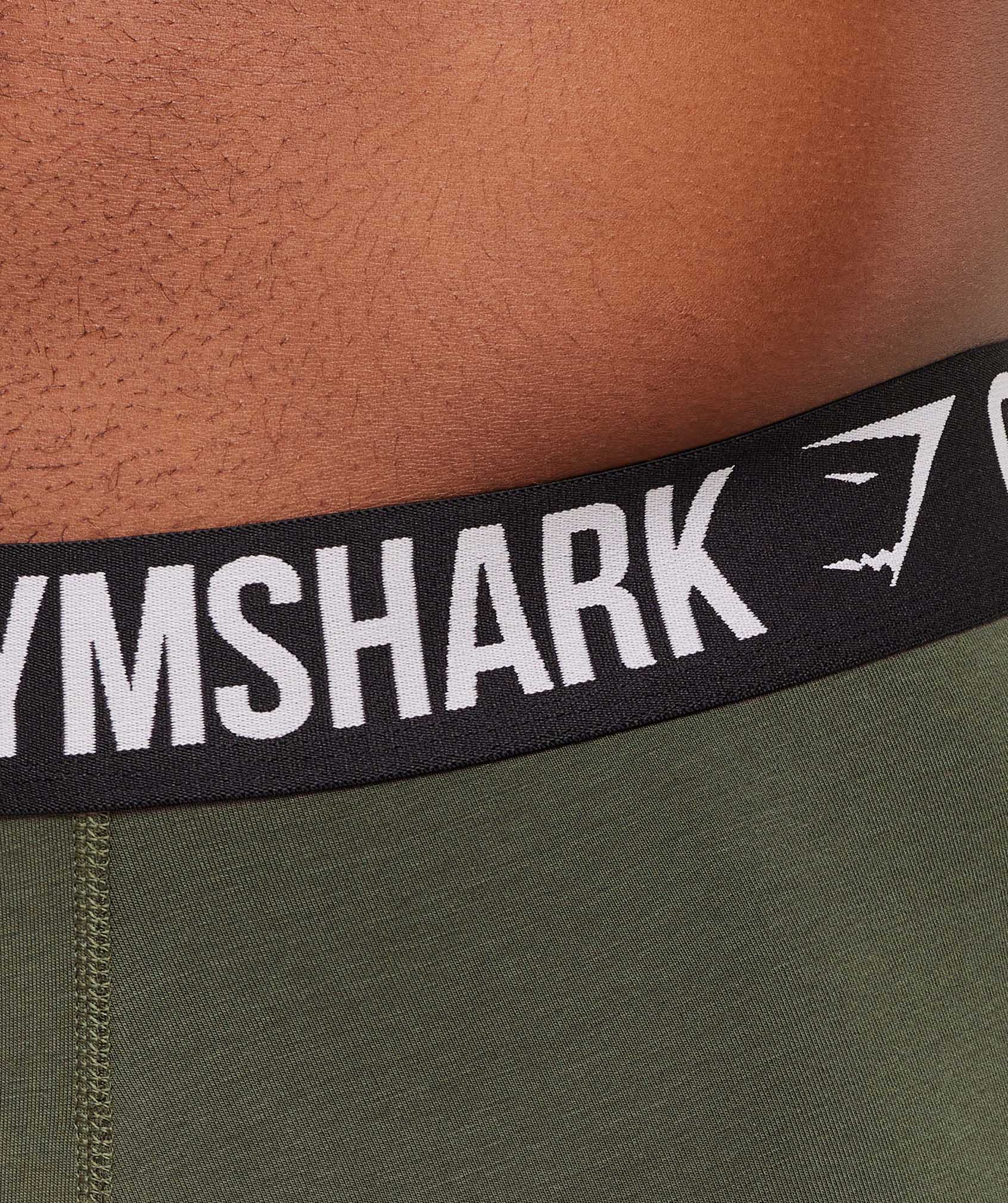 Gymshark Boxer Brief 3Pk Black