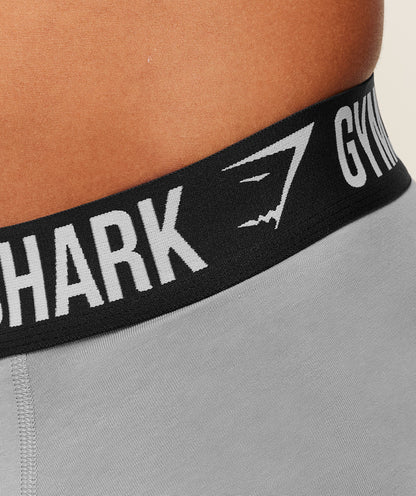 Gymshark Boxer Brief 3Pk Gs Smokey Grey