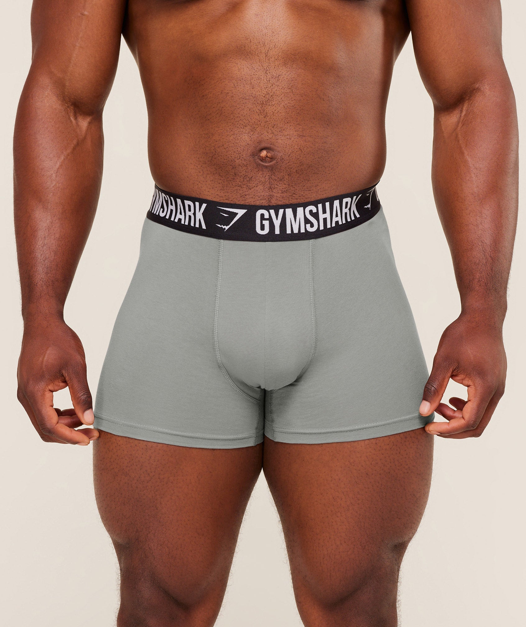Gymshark Boxer Brief 5Pk Medium Grey