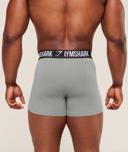 Gymshark Boxer Brief 5Pk Medium Grey