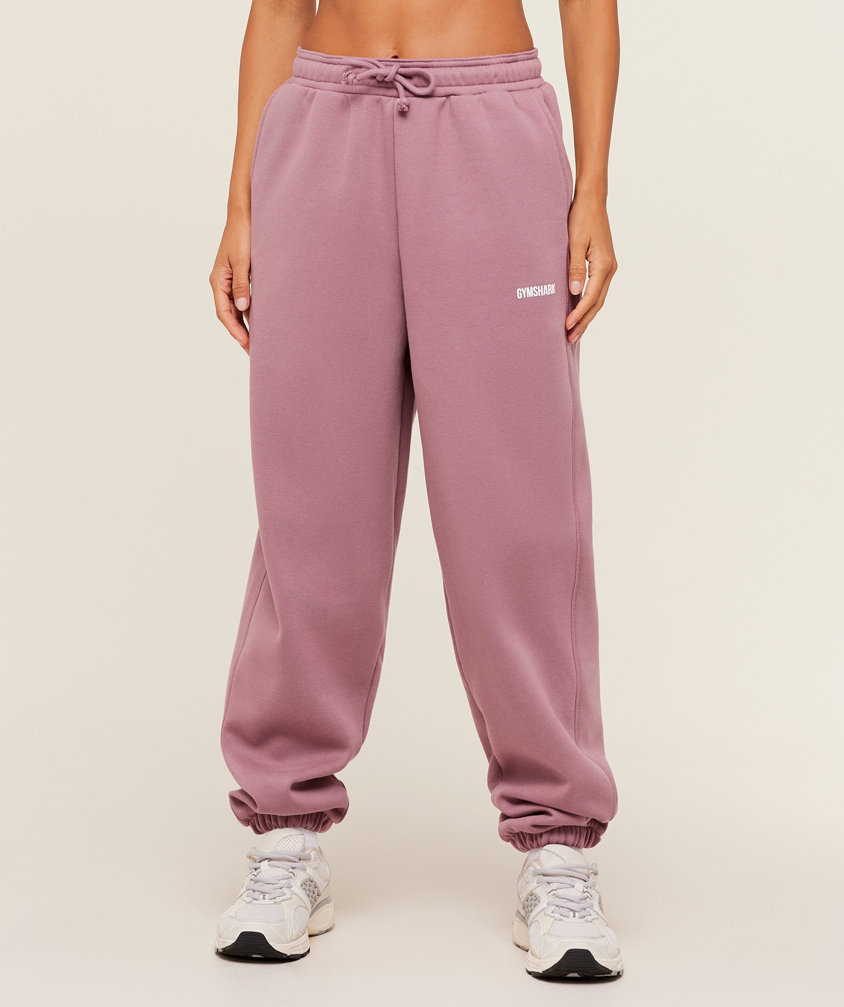 Women's Gymshark Cosy Luxe Cuffed Joggers Calm Pink
