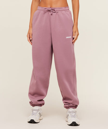 Women's Gymshark Cosy Luxe Cuffed Joggers Calm Pink