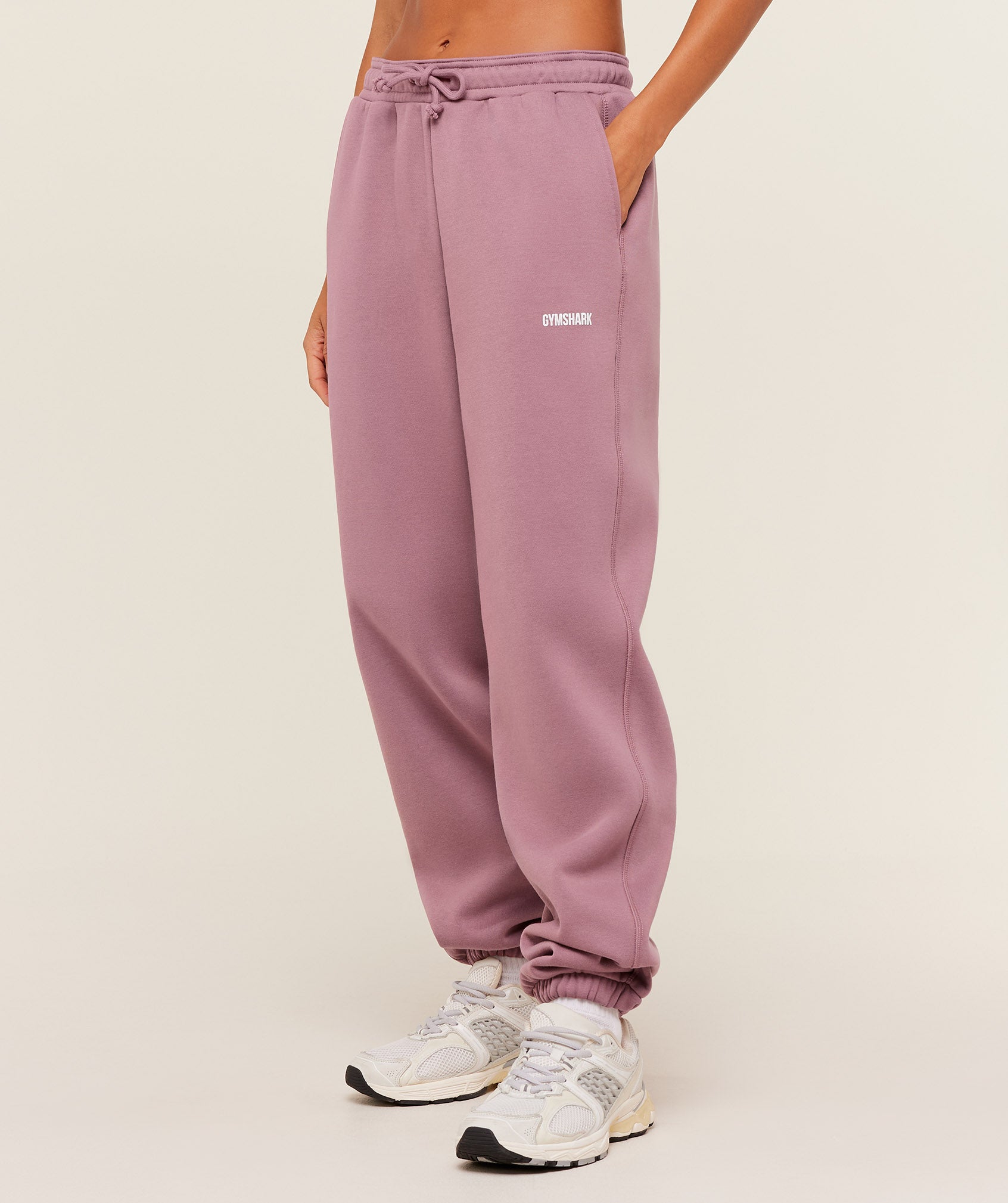 Women's Gymshark Cosy Luxe Cuffed Joggers Calm Pink