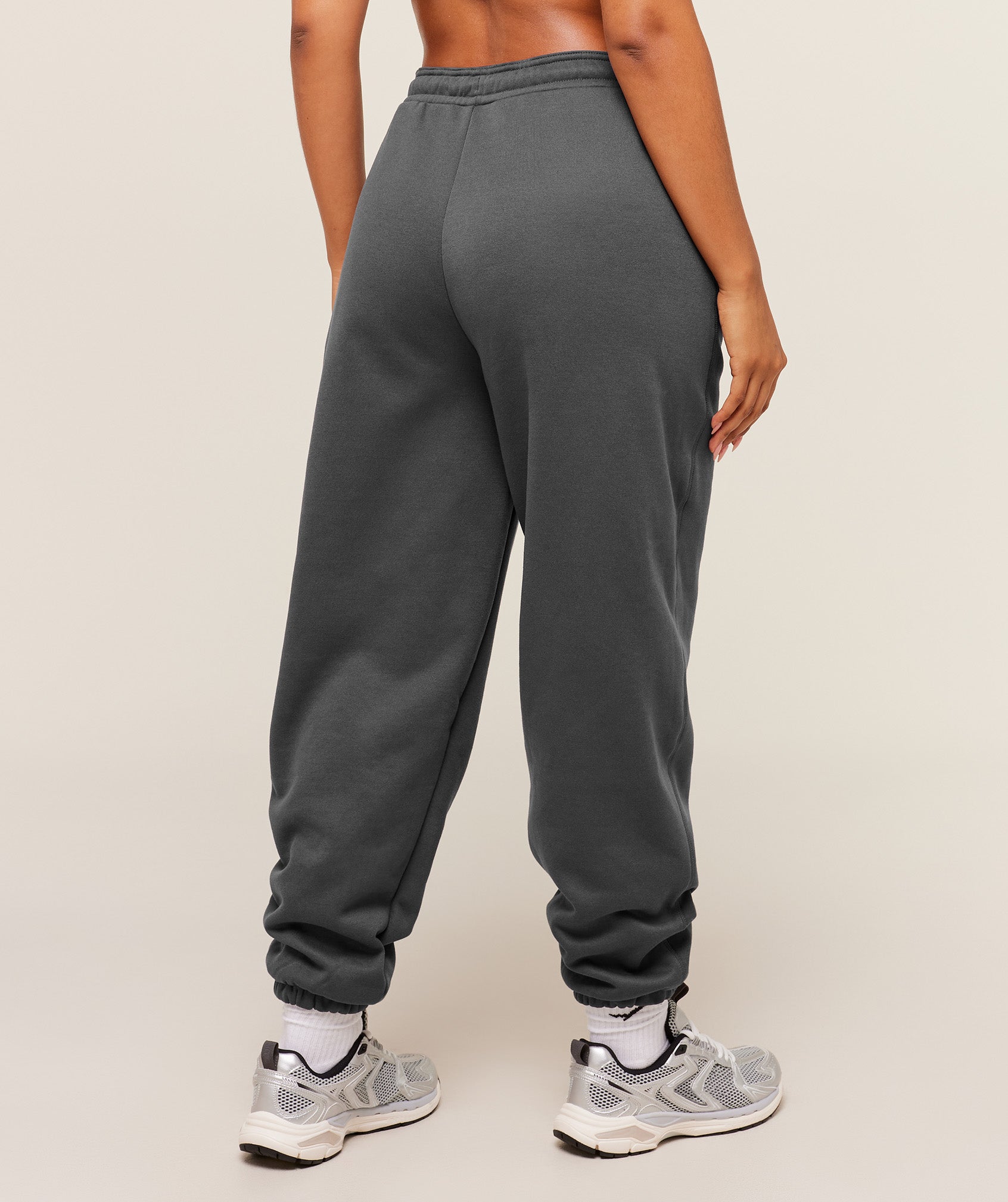 Women's Gymshark Cosy Luxe Cuffed Joggers Grey