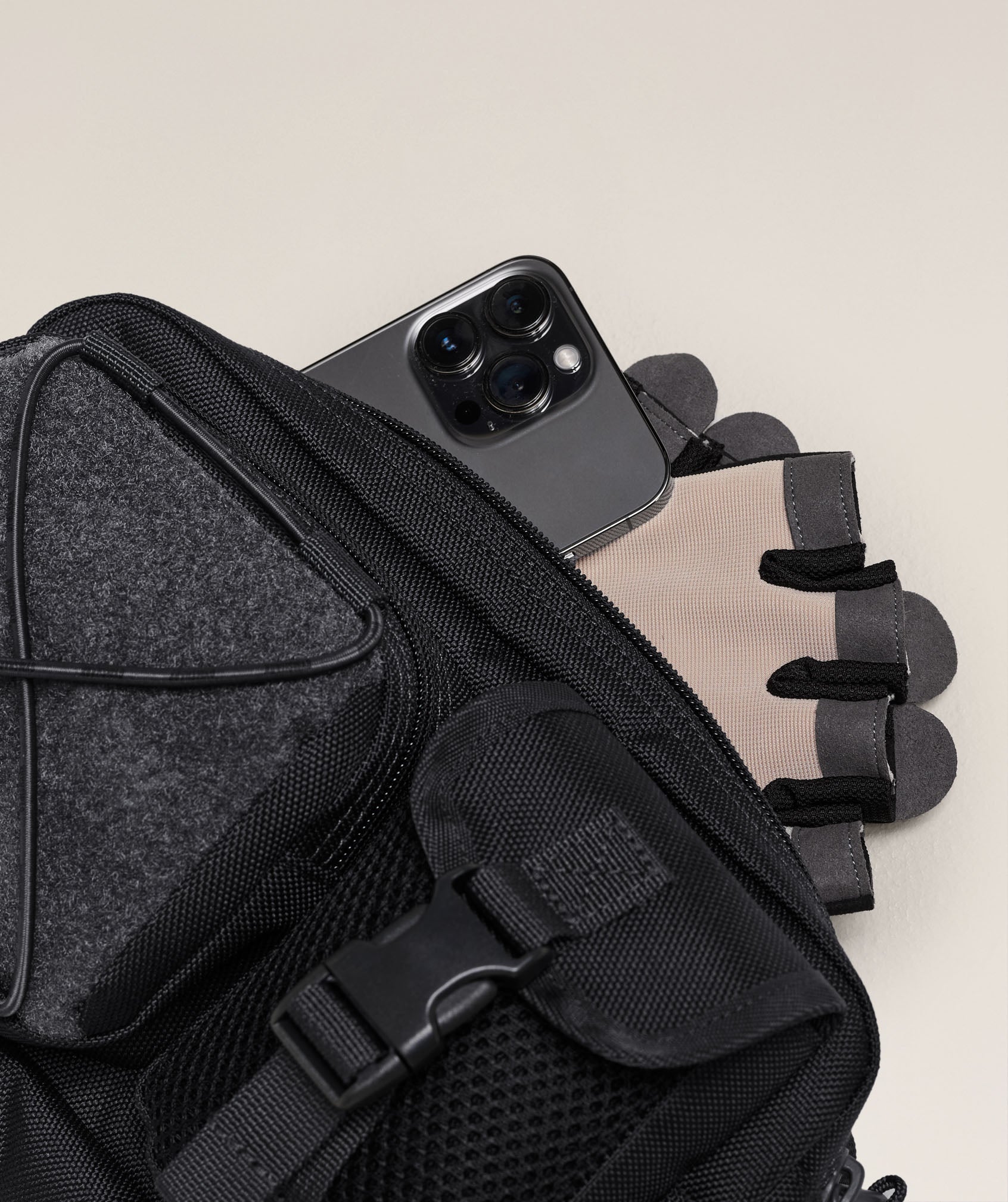 Gymshark Bulk Waistpack Asphalt Grey