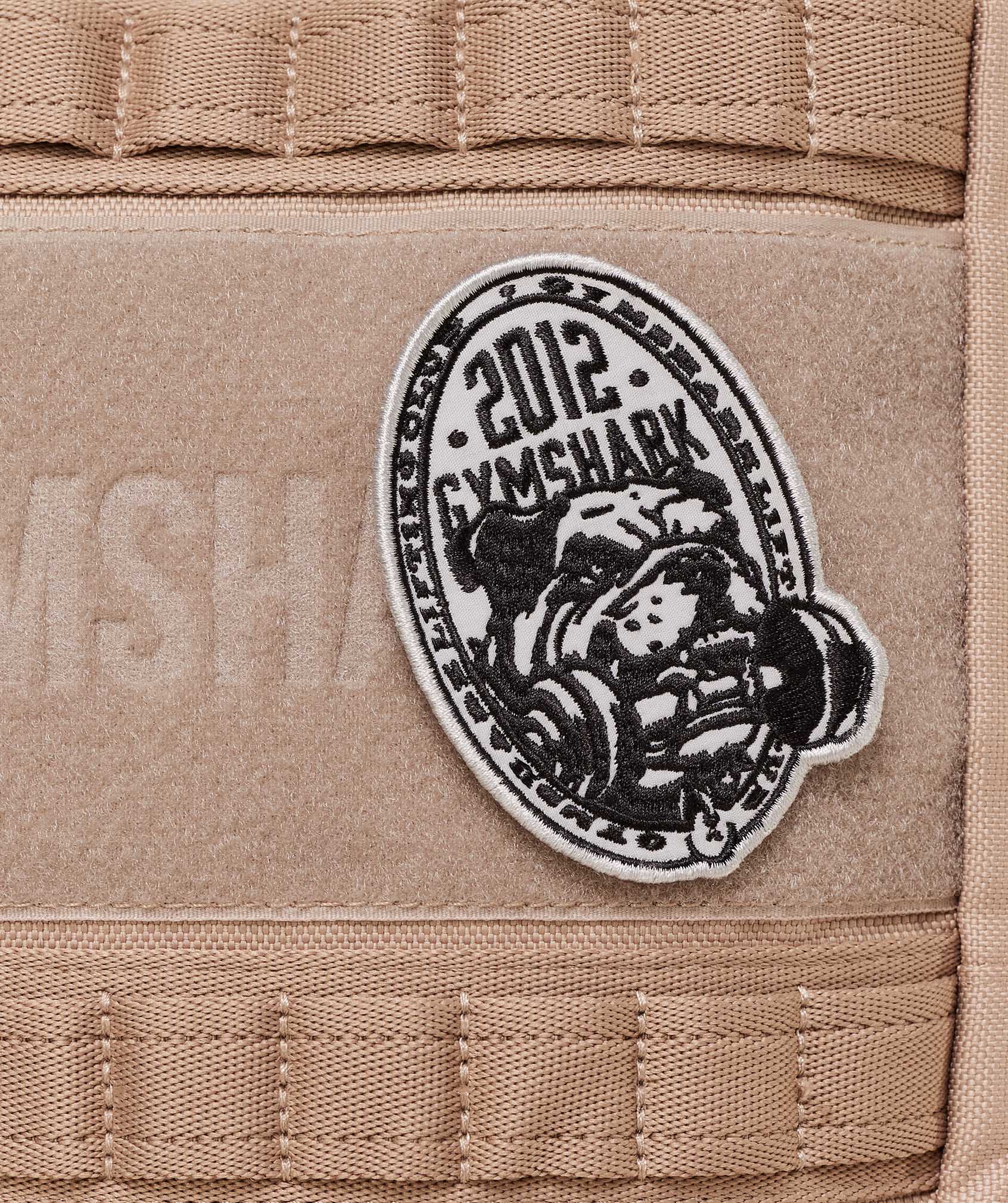 Women's Gymshark Bulldog Patch Light Grey