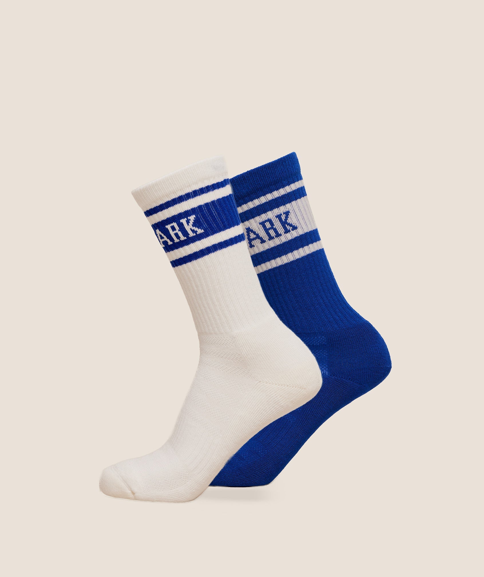 Women's Gymshark Collegiate Crew Sock 2Pk Athletic Blue
