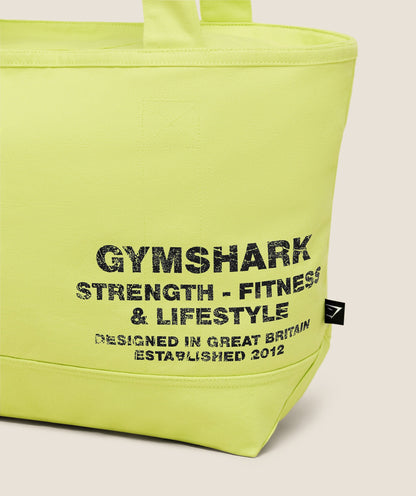 Women's Gymshark Gymshark Strength Tote Sorbet Yellow
